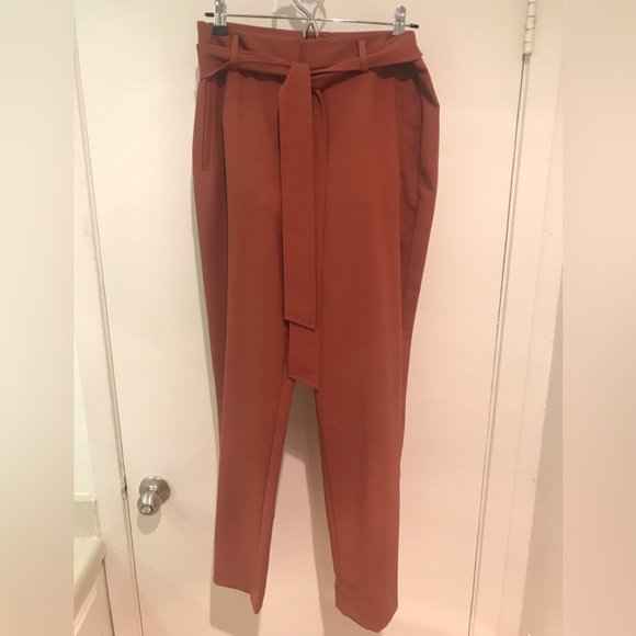 HALOGEN BURNT ORANGE SLACKS/PANTS/ 😊SIZE 8 - Picture 3 of 8
